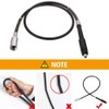 Flex Shaft Attachment Compatible with Dremel, Drill Rotary Tool Extension