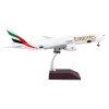 DCD Boeing 777F Commercial Aircraft Emirates Airlines-SkyCargo White Striped Tail