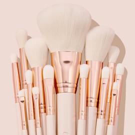 ColourPop Ultimate Brush Roll Face & Eye Brush Set - (14 Count)