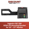 DCCStands Ingenico ISC 250 PIN Pad VESA Lift Mounting Bracket