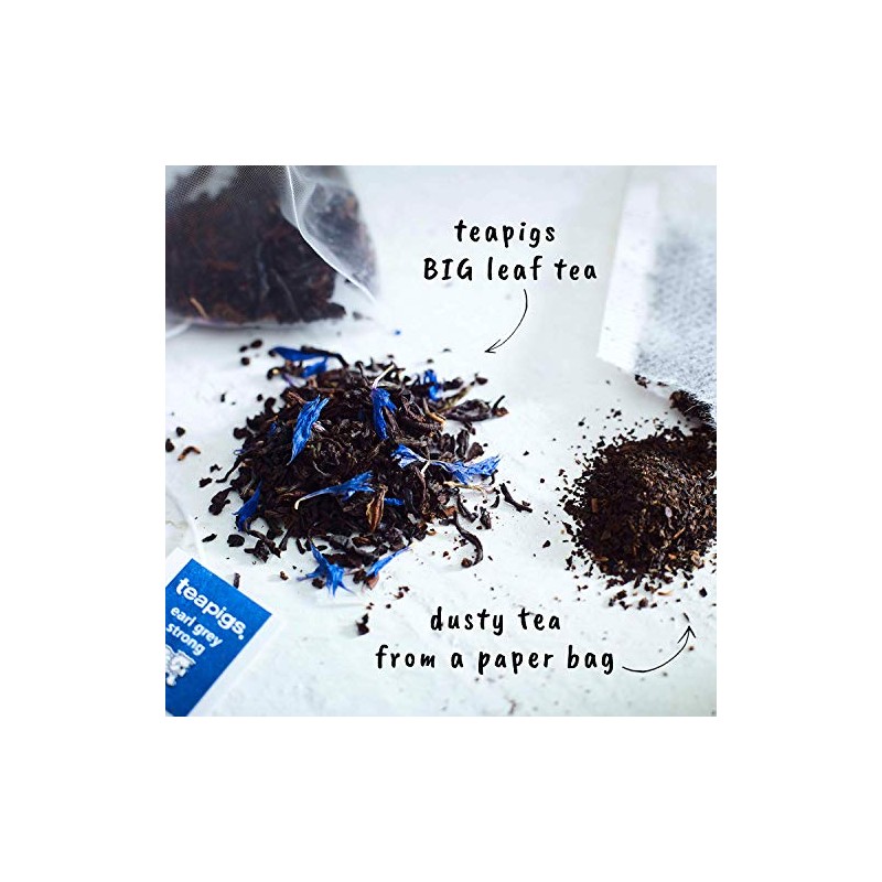 Teapigs Earl Grey Strong Loose Tea Made with Whole Leaves