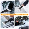 Lasnten 6 Pcs Car Ice Scraper Windshield Ice Scraper Winter