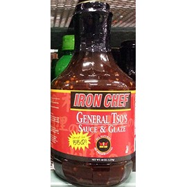 Iron Chef General Tsos Sauce and Glaze, Great for Barbeque, 40 Oz