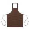 QUARKZMAN Plain Bib Aprons Washable Aprons Kitchen Cooking Aprons Polyester