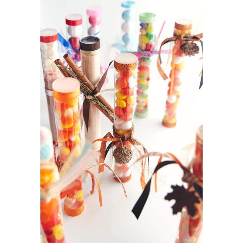 Gumball Tubes - 8in x 1in (24)