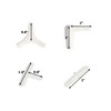 AQUANEAT Aquarium Airline Tubing Connector, Fish Tank Air Pump Connector,