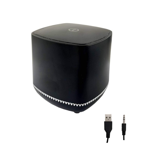 Acoud 3.5mm Mini Square Wired Speaker Box Computer Speakers Portable