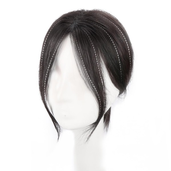 QIAOXI Partial Wig, Full Hand Planted, Hair Piece, Women's, Point