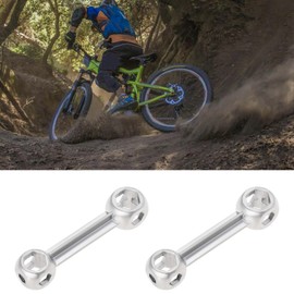 OTOTEC 2pcs Bicycle Hexagonal Bone Wrench Length 92.3 mm 10 in 1 6-15 mm Metric Dog Bone Shape Wrench Hex Hole Wrench Silver