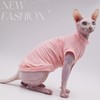 Sphynx Cat Clothes Summer Clothes Cotton Stretch and Comfortable Hairless