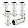 TAISHER 10PCS 304 Stainless Steel Press Fittings,1/2" Press Slip Coupling,No