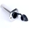 Amarine Made (2X) 15 Degree Rod Holders Stainless Steel Rubber