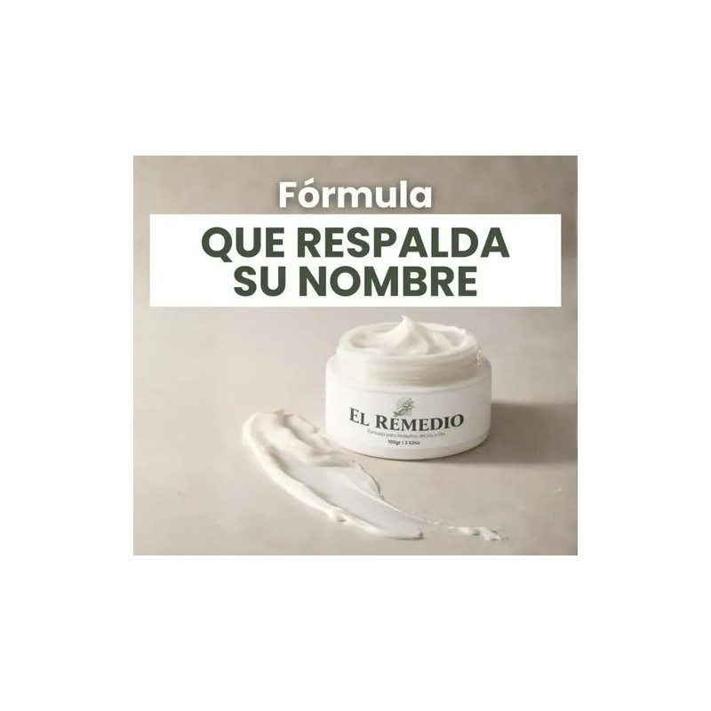 El Remedio Pomada Para Molestias Con 2 Piezas De 100gr