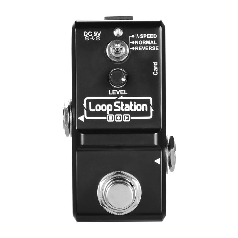 ammoon Loop Station Mini Guitar Looper Effect Pedal 10 Minutes