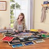 Tektalk 2000 Piece Foldable Puzzle Board with 8 Sorting Trays/Drawers,