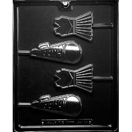 Grandmama's Goodies S110 Cheerleader Lollipop Chocolate Candy Soap Mold with Exclusive Molding Instructions