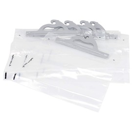 Monaco Deluxe Hang-Up Bags with Gray Handle12 1/2 inches H x 14 inches W 5 Bags per Package