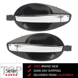 Autodayplus For 03-08 Hyundai Tiburon Exterior Outer Door Handle Catch Front Left+Right 2x