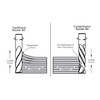 SpeTool Router Bits 1/2 Inch Shank Spiral Router Bit Up&Down