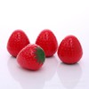 24Pcs Lip Balm Lovely Strawberry Shaped Moisturizing Plant Extracts Box