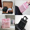 TOPASION Mesh Shower Caddy Bag Portable Small Hanging Toiletry Tote