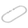 NKlaus Byzantine Chain 925 Sterling Silver Curb Chain Bismarck Rose
