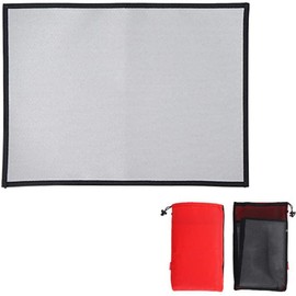 Outdoor Camping Fireproof Cloth Picnic Barbecue Heat Insulation Pad Flame Retardant High Temperature Resistant Silicone Coating Fiberglass Fire Blanket