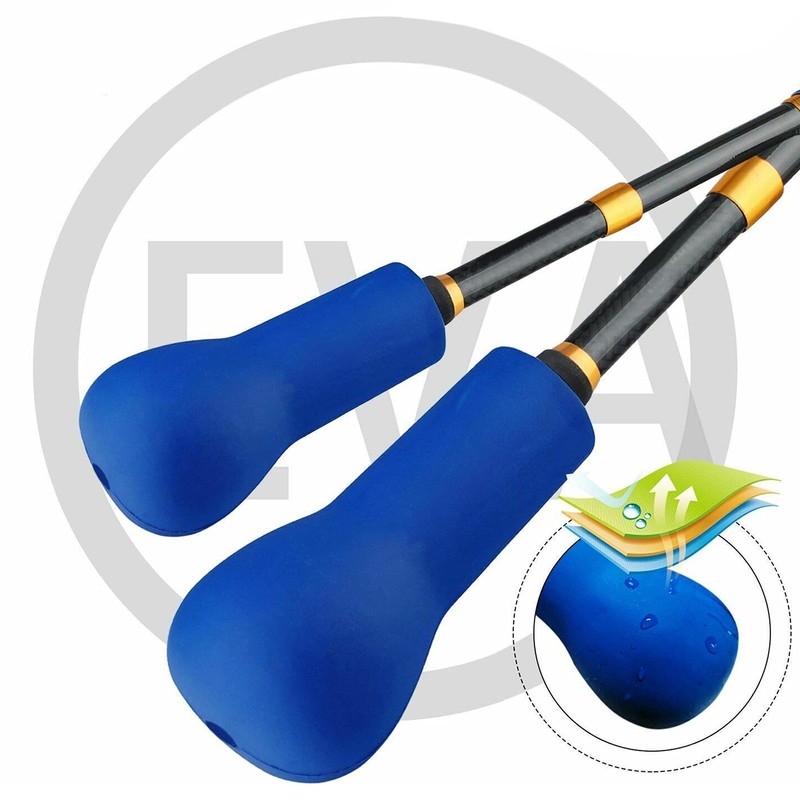 Fishing Rod Holder Shock‑Absorbing Fishing Rod Butt Cushion Portable Belly