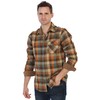 Gioberti Men's Brushed Flannel 100% Cotton Plaid Checkered Shirt with