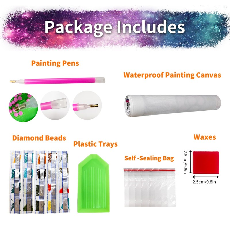 5D Diamond Painting Kits, YALKIN DIY Diamond Painting Kits for
