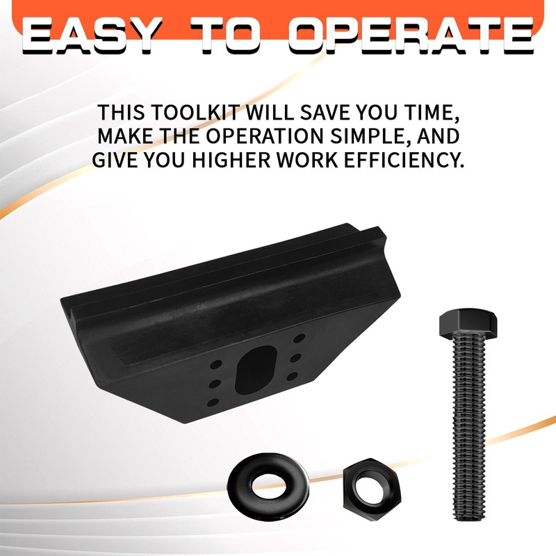 QBOONPT Battery Hold Down Bracket, Battery Hold Down Base Clamp