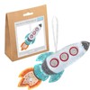 Trimits Felt Decoration Kit, Rocket