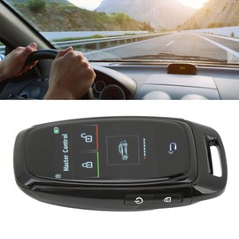 Remote Starters For Cars, Key Car Label Display Change Smart LCD Key, Car Remote Starter Remote Car Starter One Button Start for Cars (Black)
