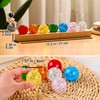 Ornalrist 7 Chakra Crystal Ball Ice Cracks Spheres with Wooden