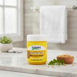 Pomada De Fenogreco Crema Sólida Corporal Frasco De 40g                                                                                               
