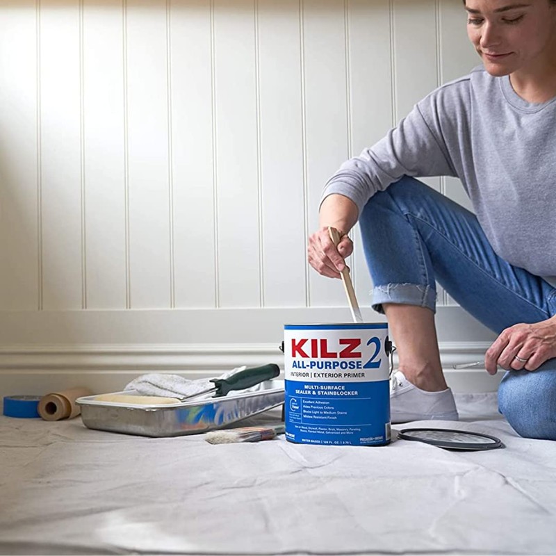 KILZ 2 All-Purpose Primer, Interior/Exterior, 1 Gallon