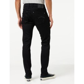 G-STAR Raw Mens Revend Skinny Fit Jeans, Pitch Black, 40W x 34L