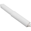 White Adjustable Tissue Box Paper Roll Core Replacement Bathroom Plastic