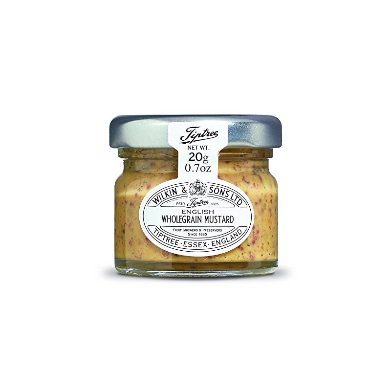 Tiptree English Wholegrain Mustard Minis, 0.7 Ounces (Pack of 72)