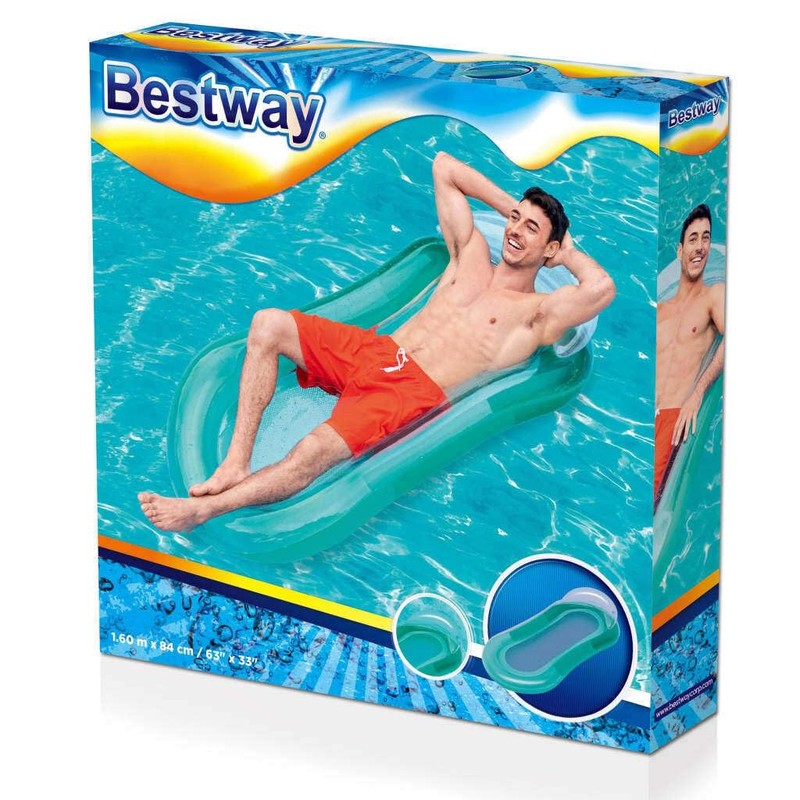 Bestway® 63" x 33"/1.60 m x 84 cm Aqua Lounge