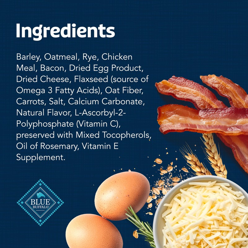 Blue Buffalo Health Bars Mini Crunchy Dog Biscuits, Oven-Baked with