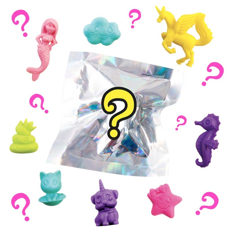 So Slime SSC 101 Fluffy Shakers 3 Pack, Pastels,Small