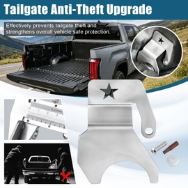 MSIZOY Tailgate Anti-Theft Lock,Truck Bed Tailgate Anti Theft Locks Protector Device Compatible with for Toyota Tundra Accessories 2022 2023 2024 2025 2026