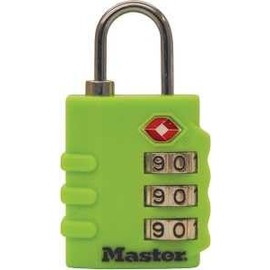 Master Lock 4684T TSA-Accepted Lock Assorted Colors, 2-Pack, Model: 4684T