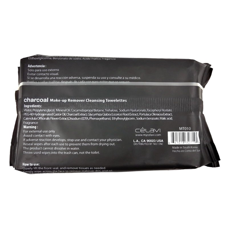 Celavi Makeup Remover Cleansing Wipes Removing Towelettes 2 Packs -