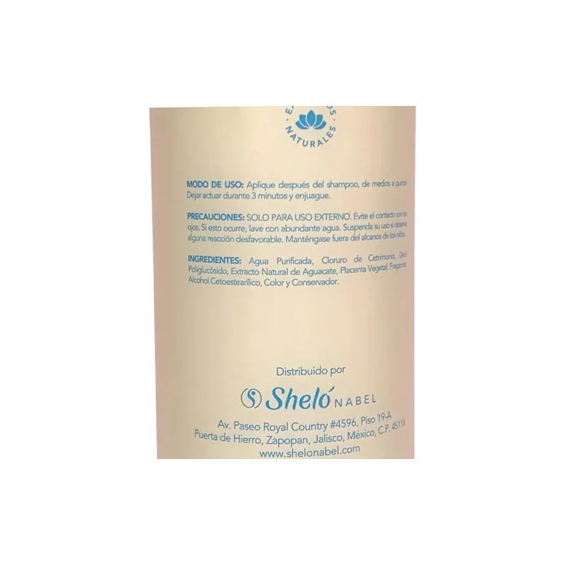 Acondicionador Aguacate Shelo Nabel® 530ml