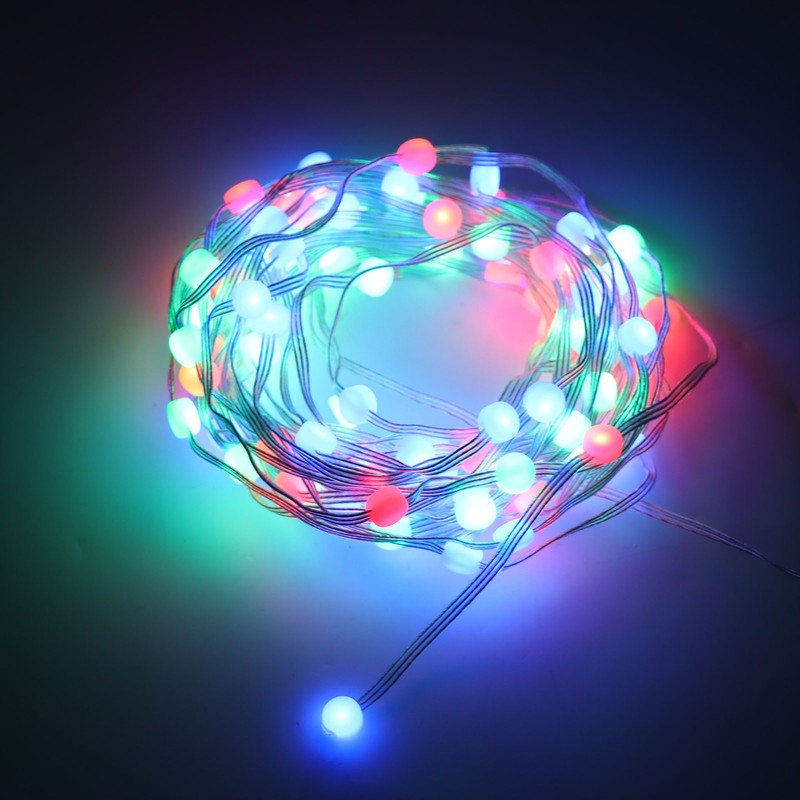 LED Globe String Light USB Powered Remote Control 16 Color