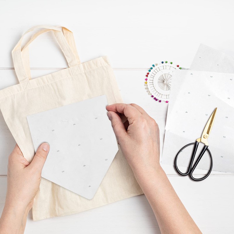 Fuutreo 2 Rolls Dotted Pattern Paper for Sewing 45 Inches