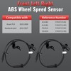 2Pcs ABS Sensor Front Left Right Compatible with Honda &