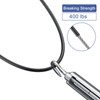 TOOGOND 328FT 304 Stainless Steel Wire Rope Cable, Black Vinyl
